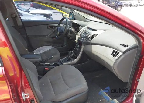 2014 Hyundai Elantra Se from USA, damaged, VIN 5NPDH4AEXEH464015